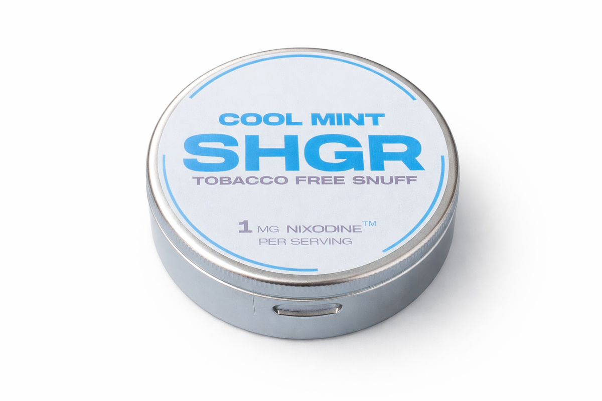 SHGR Snuff 1mg - Cool Mint – The SHGR Snuff Company